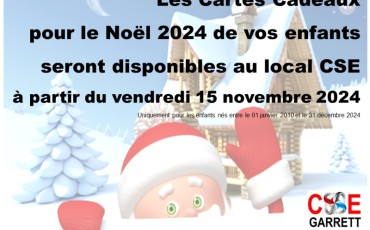 DISTRIBUTION CARTE CADEAUX NOEL