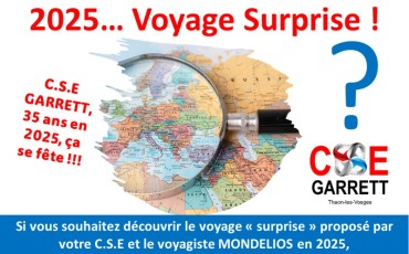 PRESENTATION VOYAGE SURPRISE 2025