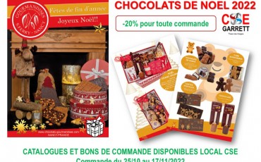 CHOCOLATS DE NOEL 2022