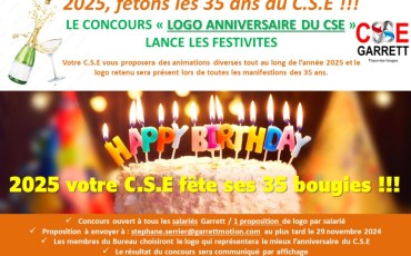 CONCOURS LOGO 35 ANS CSE