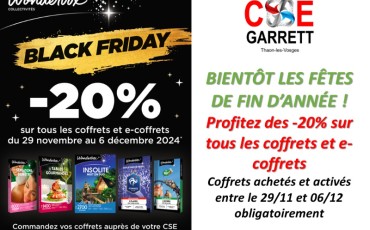 CSE WONDERBOX black Friday