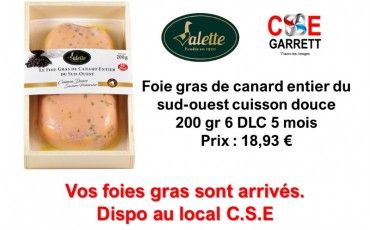 FOIES GRAS DISPO