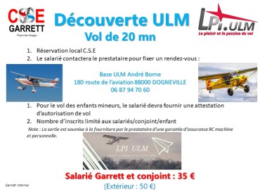 Vol découverte ULM